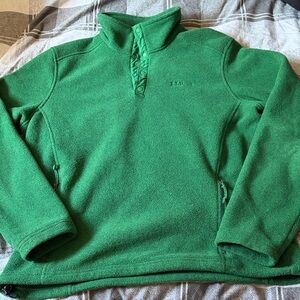 L.L.BEAN QUARTER SNAP PULLOVER CREWNECK